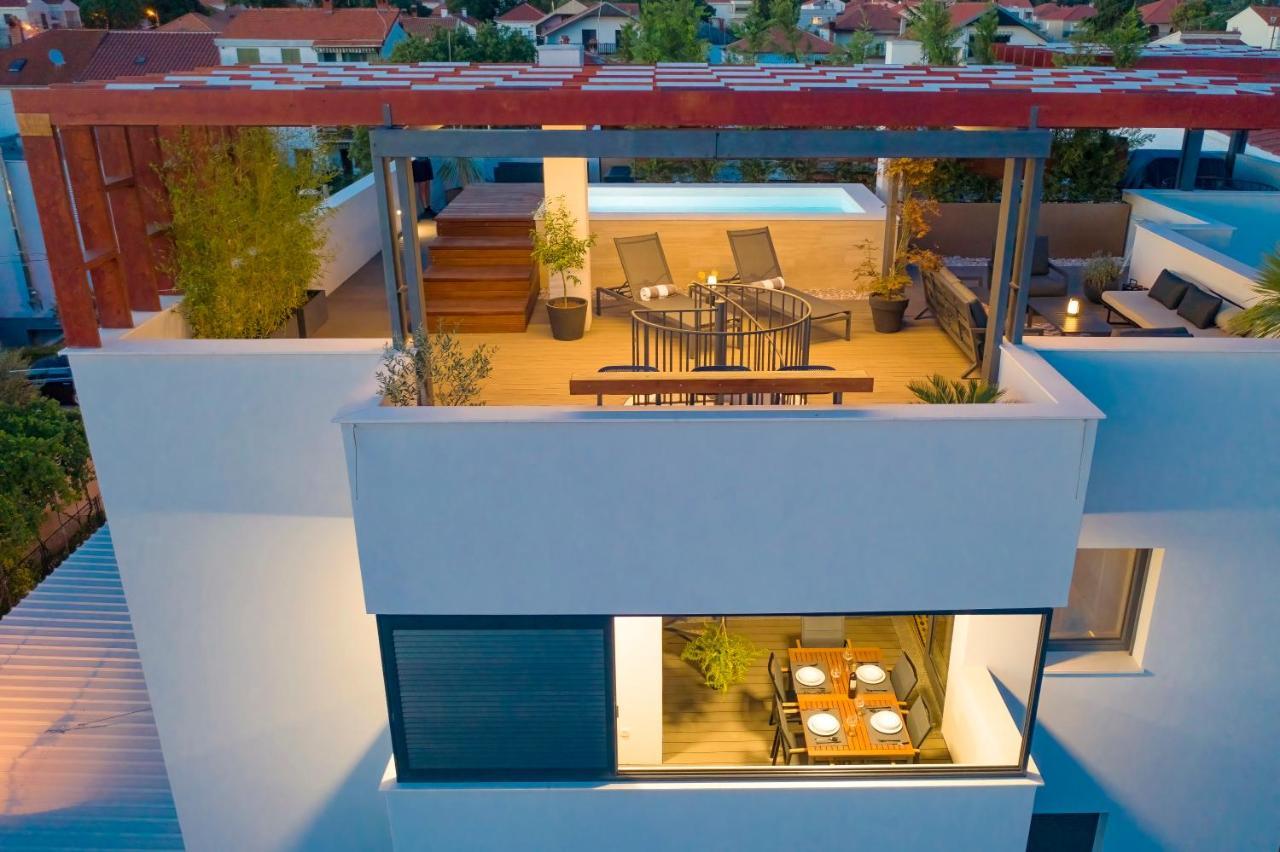 Penthouse Diem - Private Pool With Sea View Zara Esterno foto