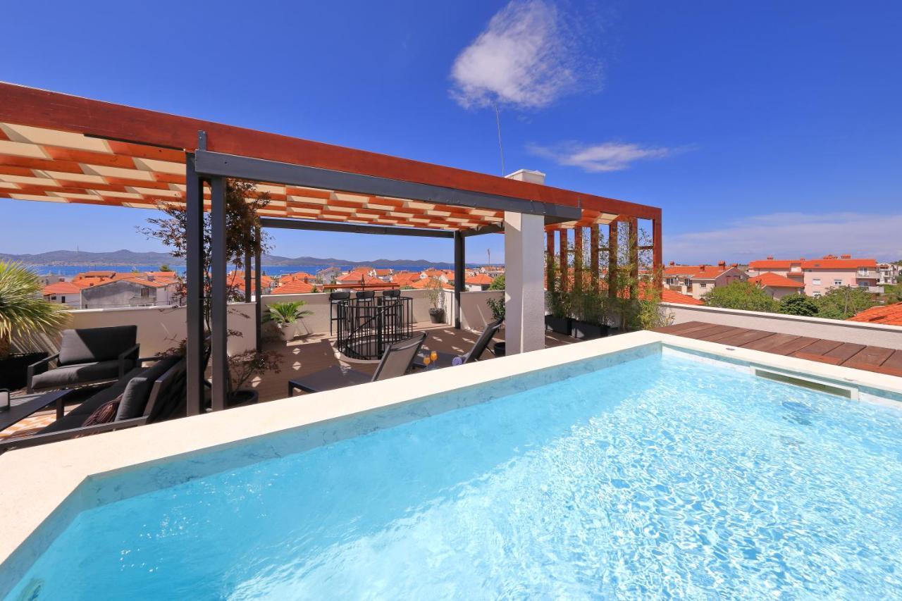 Penthouse Diem - Private Pool With Sea View Zara Esterno foto