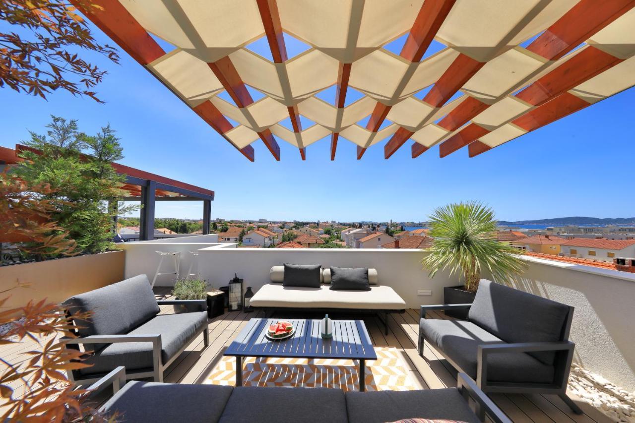 Penthouse Diem - Private Pool With Sea View Zara Esterno foto