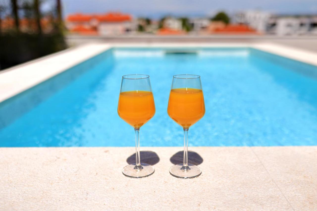 Penthouse Diem - Private Pool With Sea View Zara Esterno foto