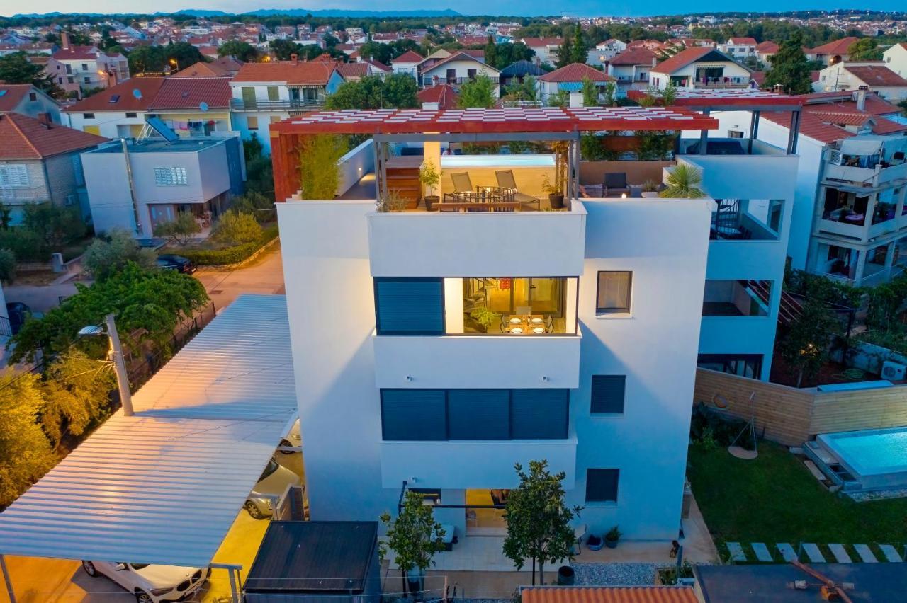Penthouse Diem - Private Pool With Sea View Zara Esterno foto