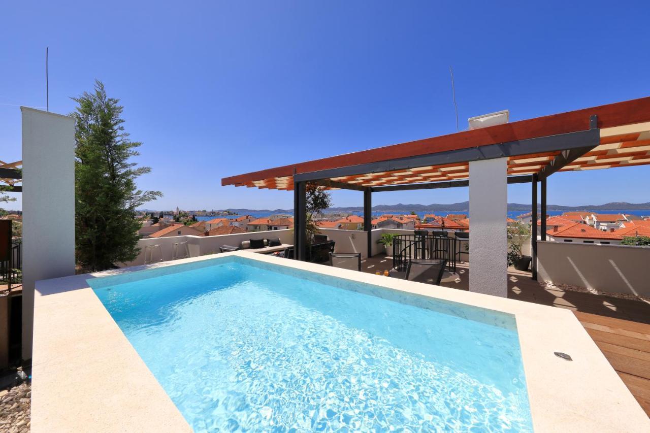 Penthouse Diem - Private Pool With Sea View Zara Esterno foto