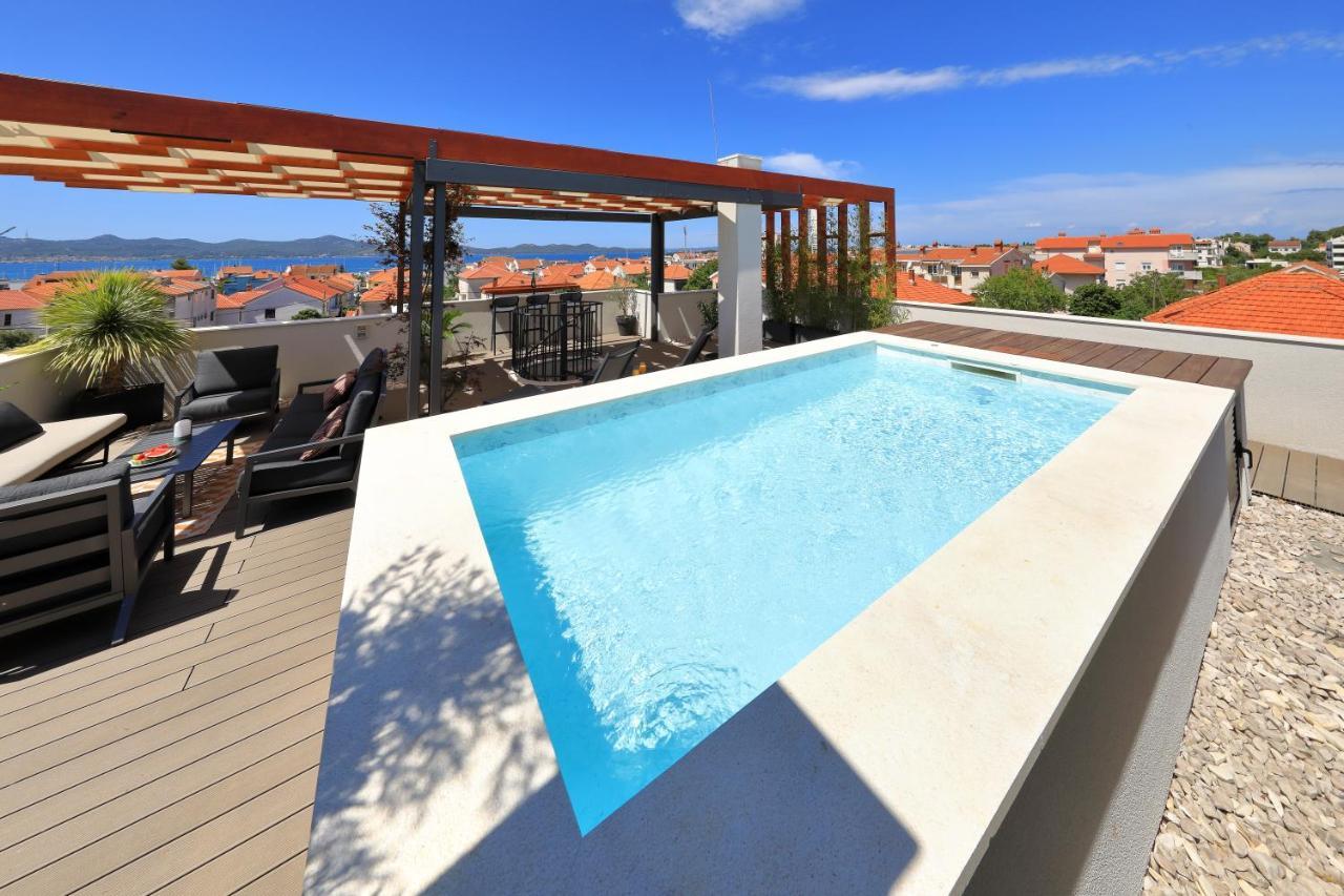 Penthouse Diem - Private Pool With Sea View Zara Esterno foto